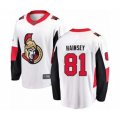 Ottawa Senators #81 Ron Hainsey Fanatics Branded White Away Breakaway Hockey Jersey