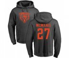 Chicago Bears #27 Sherrick McManis Ash One Color Pullover Hoodie