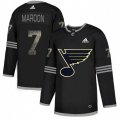 St. Louis Blues #7 Patrick Maroon Black Authentic Classic Stitched NHL Jersey