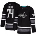 Washington Capitals #74 John Carlson Black 2019 All-Star Game Parley Authentic Stitched NHL Jersey