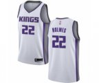 Sacramento Kings #22 Richaun Holmes Swingman White Basketball Jersey - Association Edition