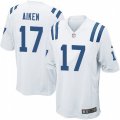 Indianapolis Colts #17 Kamar Aiken Game White NFL Jersey