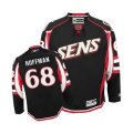 Ottawa Senators #68 Mike Hoffman Authentic Black Third NHL Jersey