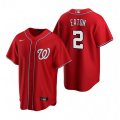Nike Washington Nationals #2 Adam Eaton Red Alternate Stitched Baseball Jersey