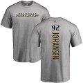 Nashville Predators #92 Ryan Johansen Ash Backer T-Shirt