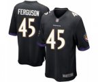 Baltimore Ravens #45 Jaylon Ferguson Game Black Alternate Football Jersey