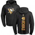 Pittsburgh Penguins #45 Josh Archibald Black Backer Pullover Hoodie