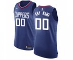 Los Angeles Clippers Customized Authentic Blue Road Basketball Jersey - Icon Edition