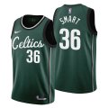 Boston Celtics #36 Marcus Smart 2022-23 Green City Edition Stitched Jersey