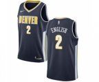 Denver Nuggets #2 Alex English Swingman Navy Blue Road NBA Jersey - Icon Edition