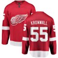 Detroit Red Wings #55 Niklas Kronwall Fanatics Branded Red Home Breakaway NHL Jersey