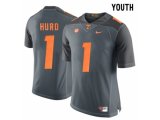 2016 Youth Tennessee Volunteers Jalen Hurd #1 College Football Limited Jersey - Grey