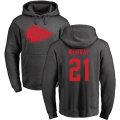 Kansas City Chiefs #21 Eric Murray Ash One Color Pullover Hoodie