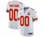 Kansas City Chiefs #00 Custom White 2021 Super Bowl LV Jersey