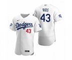 Los Angeles Dodgers Edwin Rios White 2020 World Series Champions Authentic Jersey