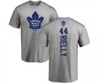 Toronto Maple Leafs #44 Morgan Rielly Ash Backer T-Shirt