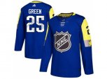 Detroit Red Wings #25 Mike Green Royal 2018 All-Star Atlantic Division Authentic Stitched NHL Jersey