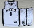 nba new jersey nets #8 williams white[revolution 30 swingman Suits]