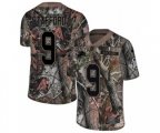 Detroit Lions #9 Matthew Stafford Limited Camo Rush Realtree NFL Jersey