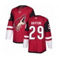 Arizona Coyotes #29 Barrett Hayton Authentic Burgundy Red Home Hockey Jersey