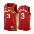 Atlanta Hawks #3 Kevin Huerter 2022-23 Red Icon Edition Stitched Jersey