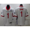 Cincinnati Bengals #1 Ja'Marr Chase White Nike Royal 2022 NFC Pro Bowl Limited Player Jersey