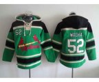 MLB St. Louis Cardinals #52 Michael Wacha green Hooded Sweatshirt Jersey