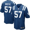 Indianapolis Colts #57 Jon Bostic Game Royal Blue Team Color NFL Jersey
