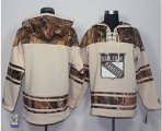New York Rangers Blank Cream Camo Stitched NHL Jersey