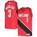 Portland Trail Blazers #3 C.J. McCollum Jordan Brand Red 2020-21 Swingman Jerseys