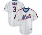 New York Mets Tomas Nido Replica White Alternate Cool Base Baseball Player Jersey