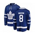 Toronto Maple Leafs #8 Jake Muzzin Authentic Royal Blue Home Fanatics Branded Breakaway Hockey Jersey