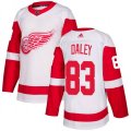 Detroit Red Wings #83 Trevor Daley Authentic White Away NHL Jersey