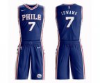 Philadelphia 76ers #7 Timothe Luwawu Swingman Blue Basketball Suit Jersey - Icon Edition