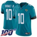 Jacksonville Jaguars #10 Laviska Shenault Jr. Teal Green Alternate Stitched 100th Season Vapor Untouchable Limited Jersey