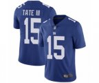 New York Giants #15 Golden Tate III Royal Blue Team Color Vapor Untouchable Limited Player Football Jersey