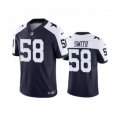 Dallas Cowboys #58 Mazi Smith Navy 2023 F.U.S.E. Vapor Limited Stitched Football Jersey
