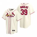 Nike St. Louis Cardinals #39 Miles Mikolas Cream Alternate Stitched Baseball Jersey