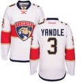 Florida Panthers #3 Keith Yandle Authentic White Away NHL Jersey