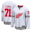 Detroit Red Wings #71 Dylan Larkin Fanatics Branded White 2020-21 Special Edition Breakaway Player Jersey