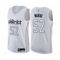 Washington Wizards #52 Jordan McRae Swingman White Basketball Jersey - City Edition