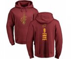 Cleveland Cavaliers #9 Channing Frye Maroon Backer Pullover Hoodie