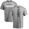 Jacksonville Jaguars #33 Chris Ivory Ash Backer T-Shirt
