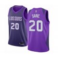 Phoenix Suns #20 Dario Saric Swingman Purple Basketball Jersey - City Edition