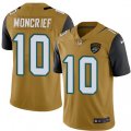 Jacksonville Jaguars #10 Donte Moncrief Limited Gold Rush Vapor Untouchable NFL Jersey