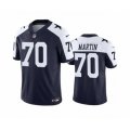 Dallas Cowboys #70 Zack Martin Navy 2023 F.U.S.E. Vapor Limited Stitched Football Jersey