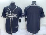 Las Vegas Raiders Blank Black Stitched MLB Cool Base Nike Baseball Jersey