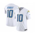 Los Angeles Chargers #10 Justin Herbert White 2023 F.U.S.E. Vapor Untouchable Limited Stitched Jersey