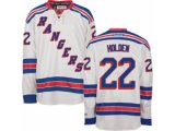 New York Rangers #22 Nick Holden Authentic White Away NHL Jersey