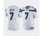 Seattle Seahawks #7 Geno Smith White Vapor Untouchable Limited Stitched Jersey